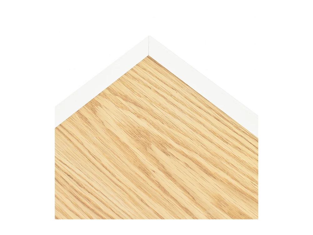 Arista - Meuble TV en bois 1 porte 2 tiroirs L180cm - Blanc