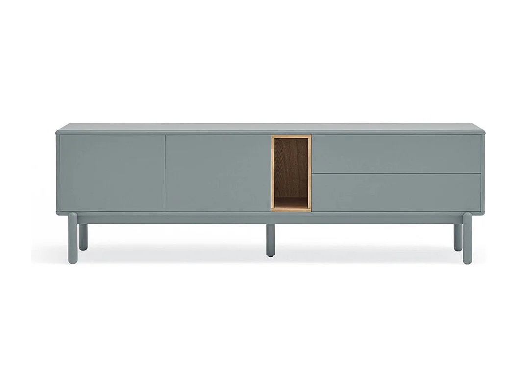 Perlgrauer TV-Schrank 180x40 cm