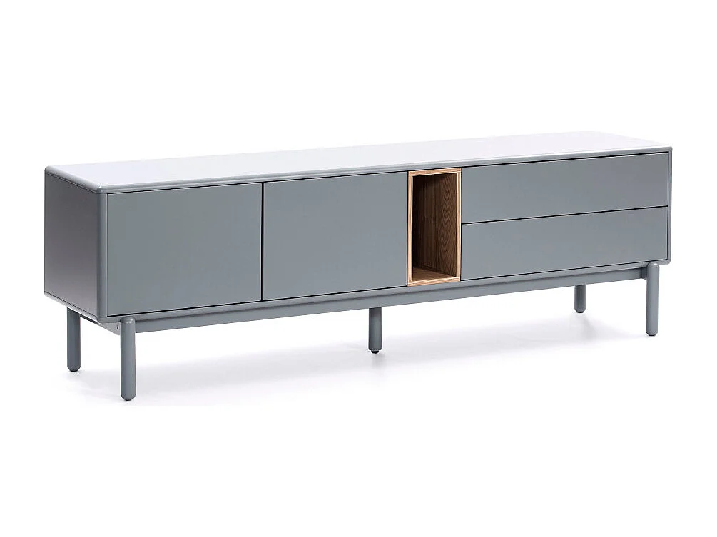 Perlgrauer TV-Schrank 180x40 cm
