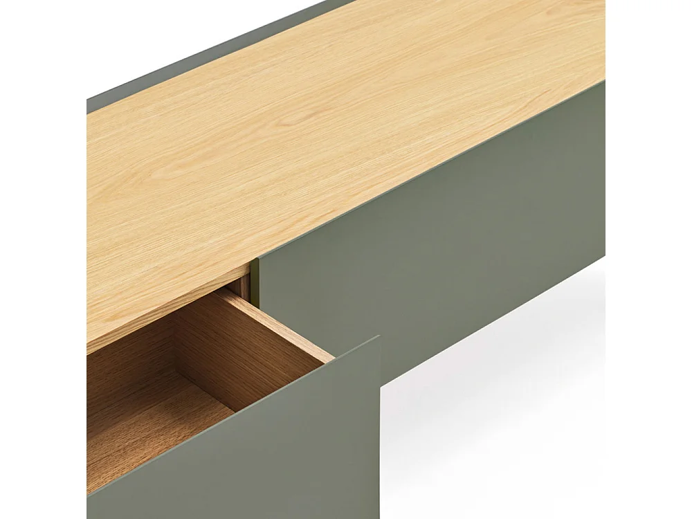 Meubel TV 2 gangen met verticale vouwdeuren 180x40 cm