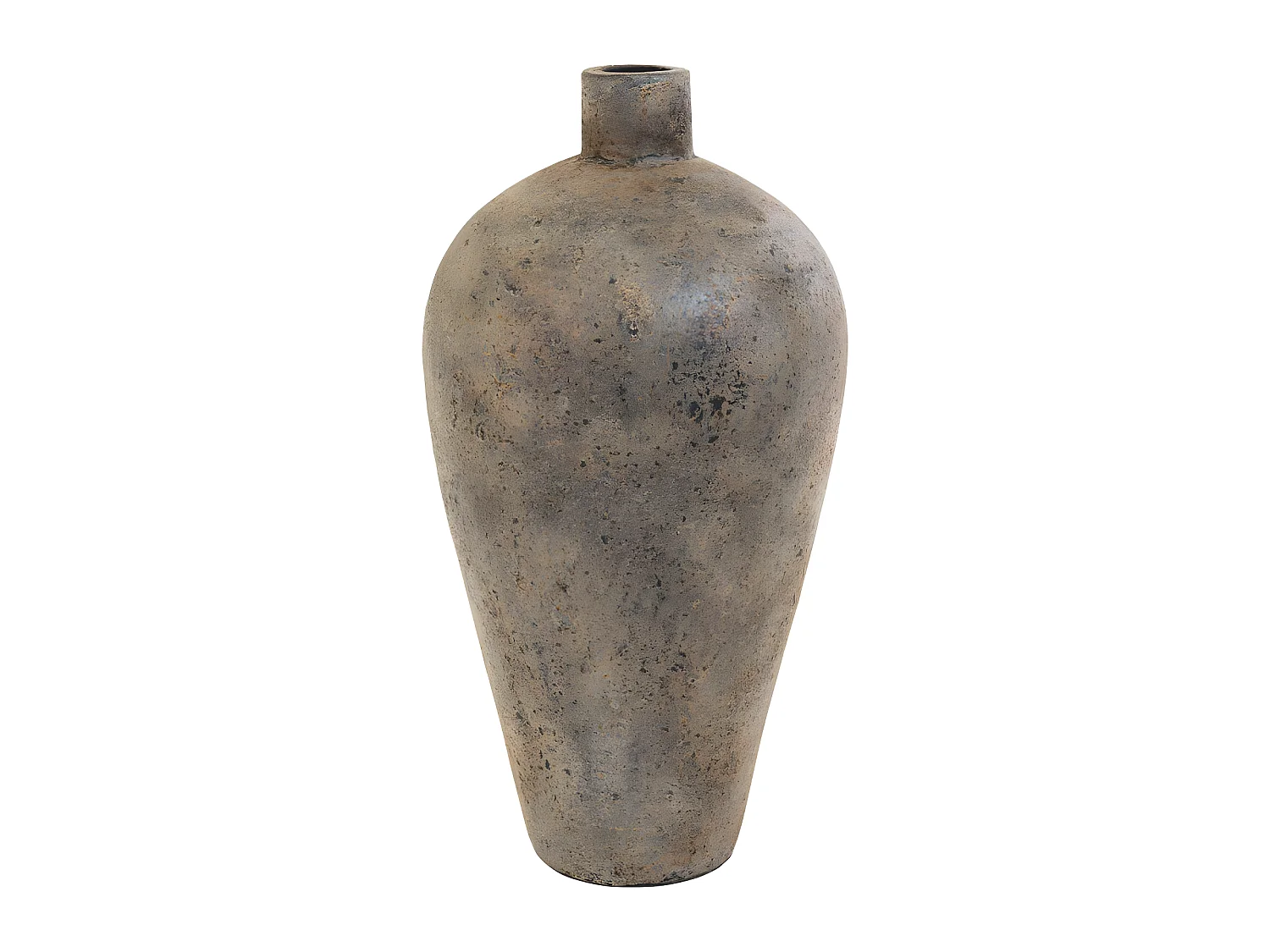 Corvo - Vase en terre cuite 60x32cm - Couleur - Brun