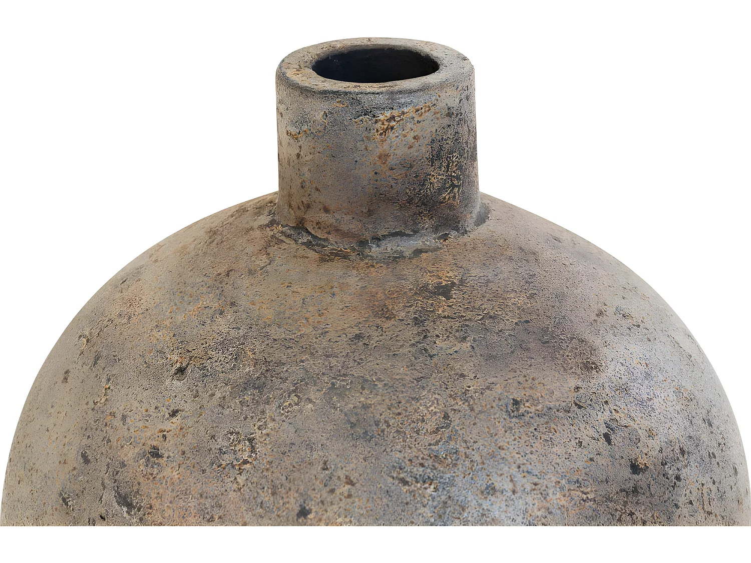 Corvo - Vase en terre cuite 60x32cm - Couleur - Brun