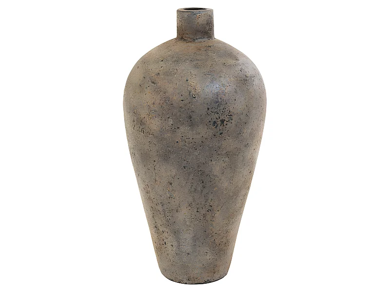 Corvo - Vase en terre cuite 60x32cm - Couleur - Brun