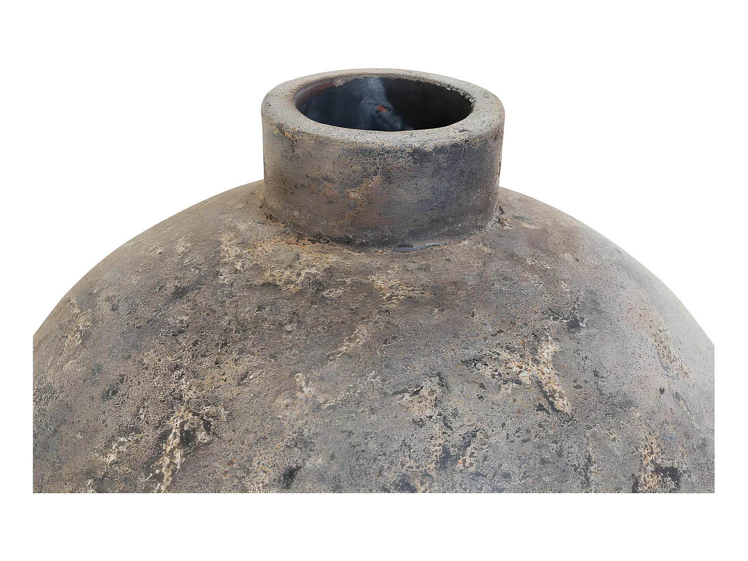 Corvo - Vase en terre cuite 80x40cm - Brun