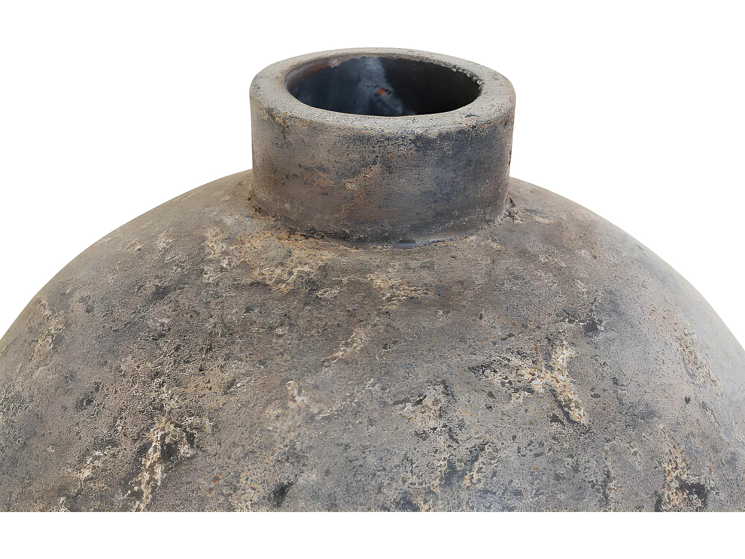 Corvo - Vase en terre cuite 80x40cm - Brun