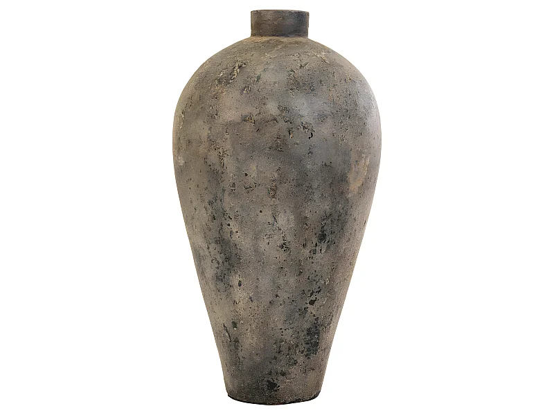 Corvo - Vase en terre cuite 80x40cm - Brun