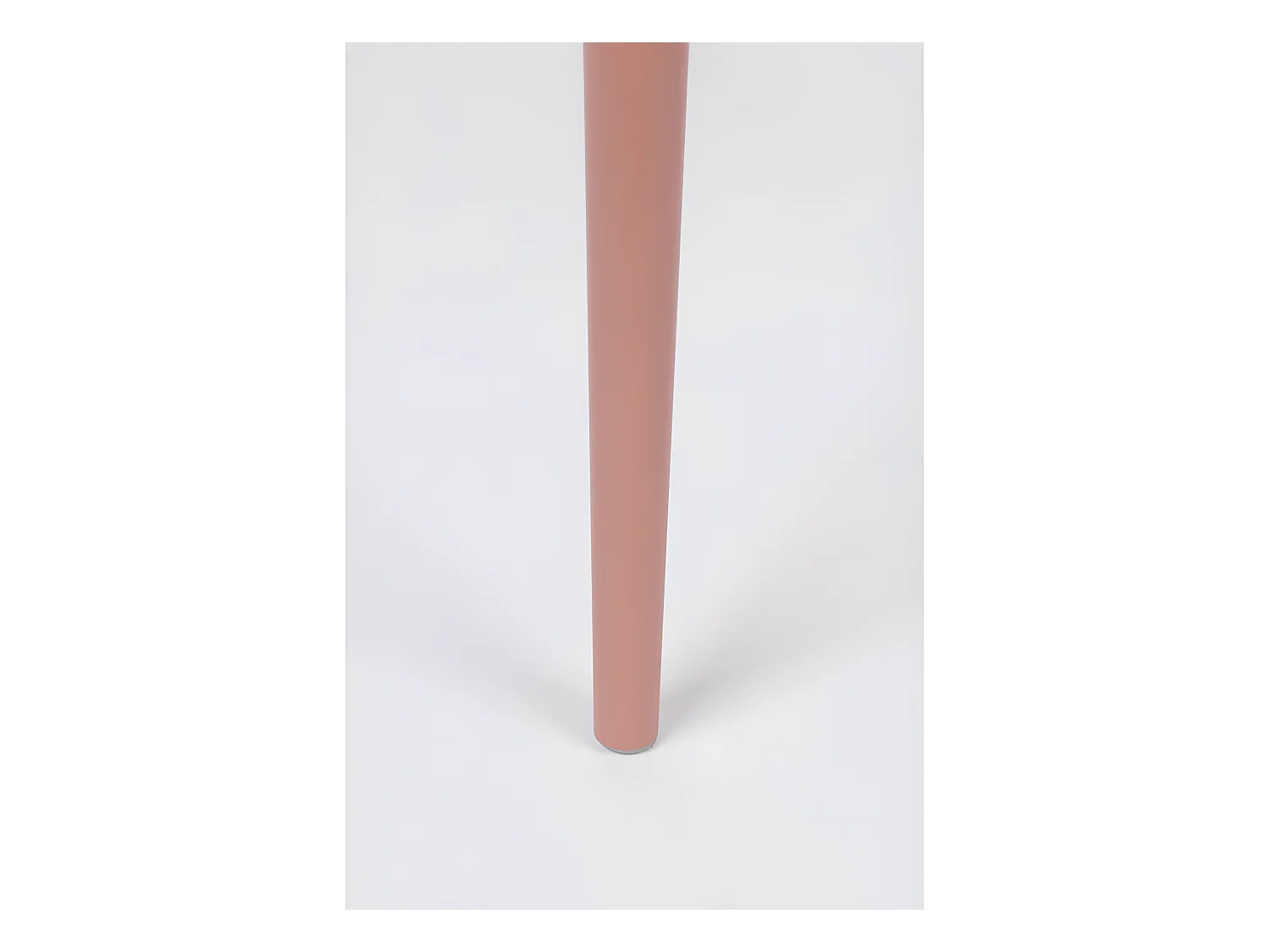 Gigi - Lot de 2 chaises en résine et métal - Rose