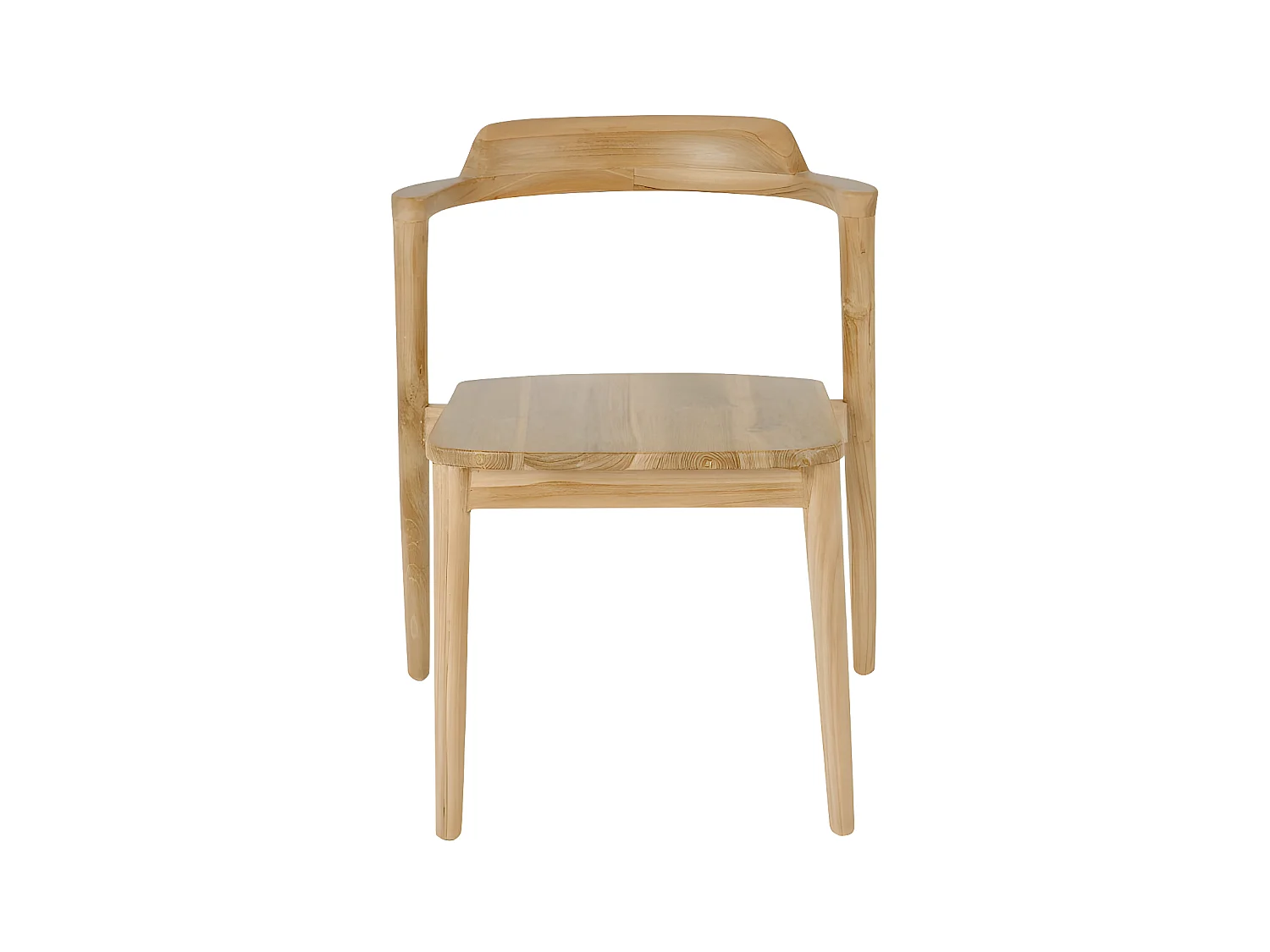 Joko - Lot de 2 chaises en teck - Bois