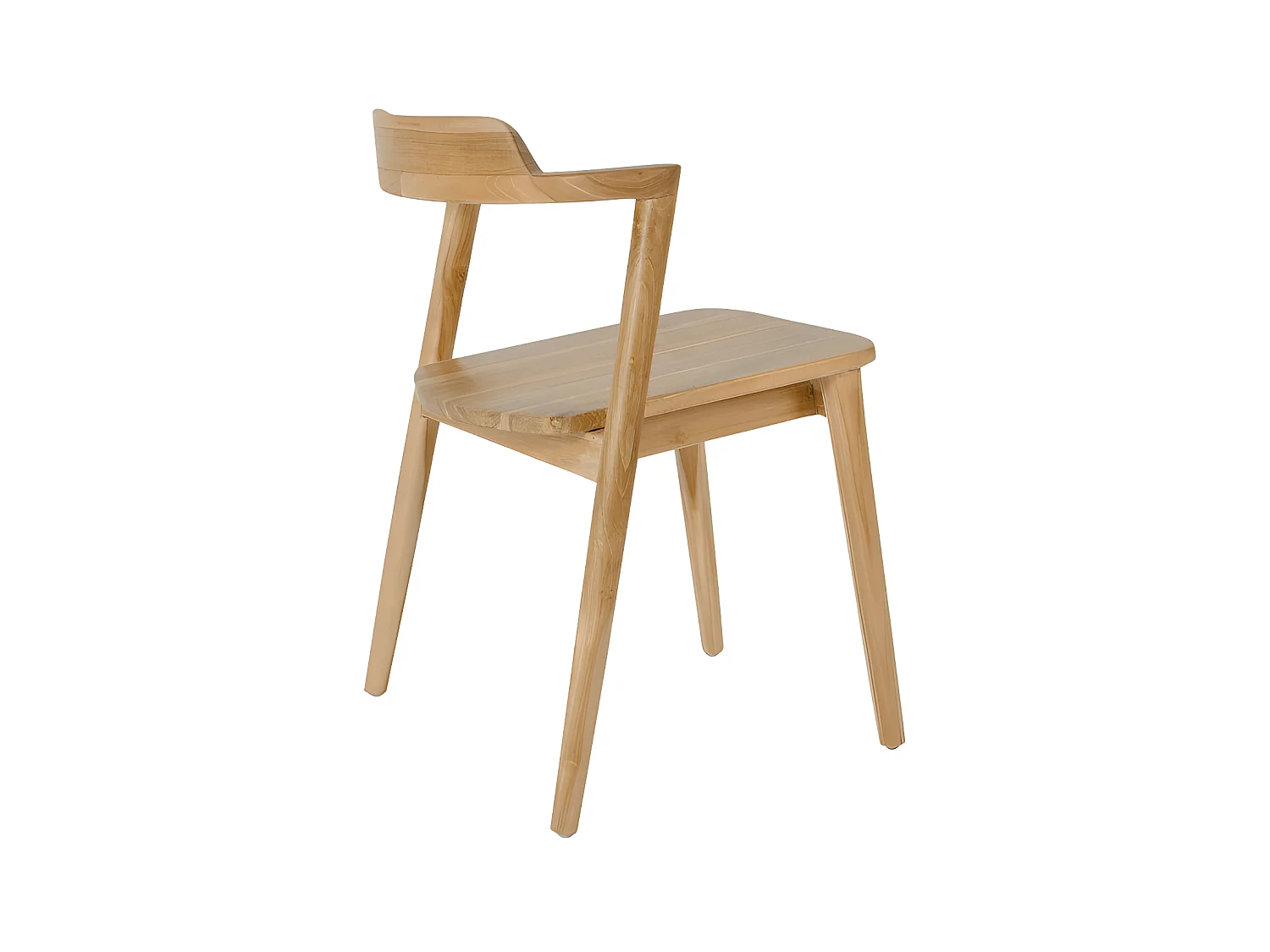 Joko - Lot de 2 chaises en teck - Bois