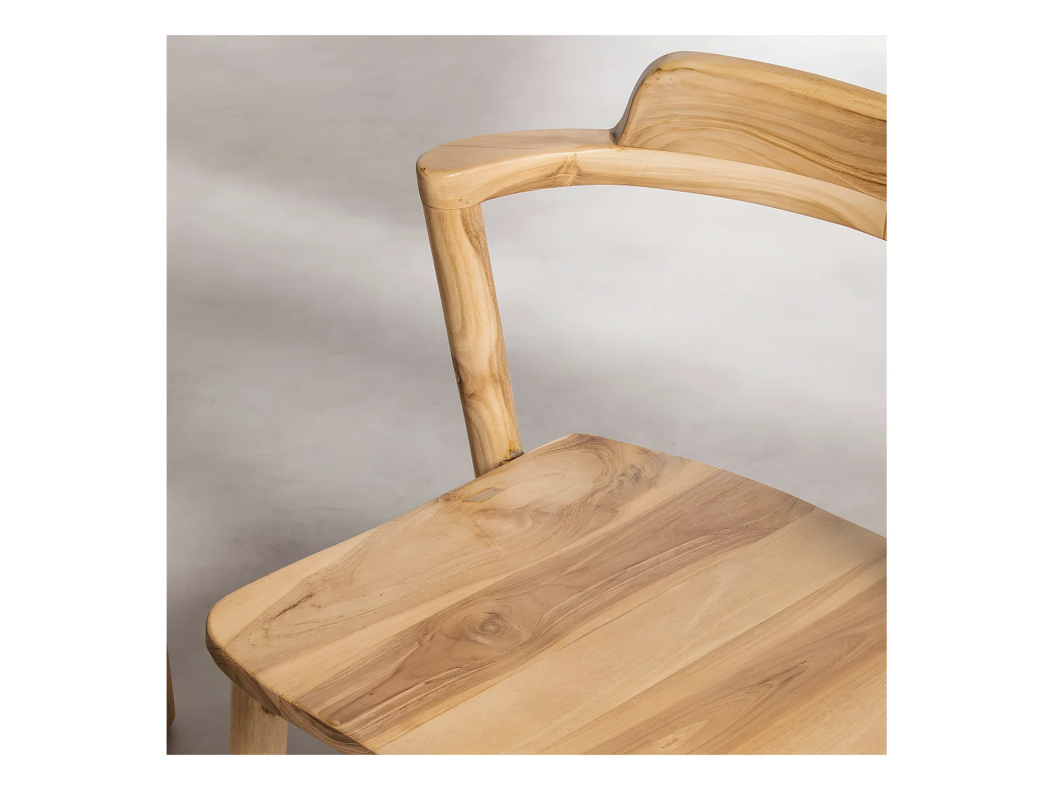 Joko - Lot de 2 chaises en teck - Bois