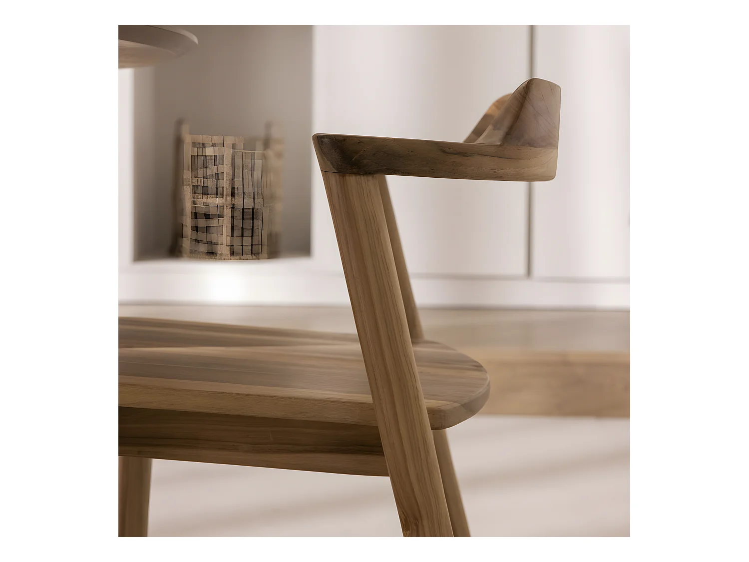 Joko - Lot de 2 chaises en teck - Bois