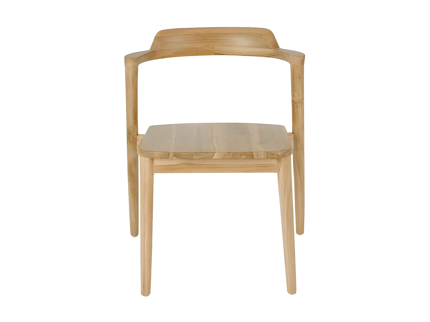 Joko - Lot de 2 chaises en teck - Bois