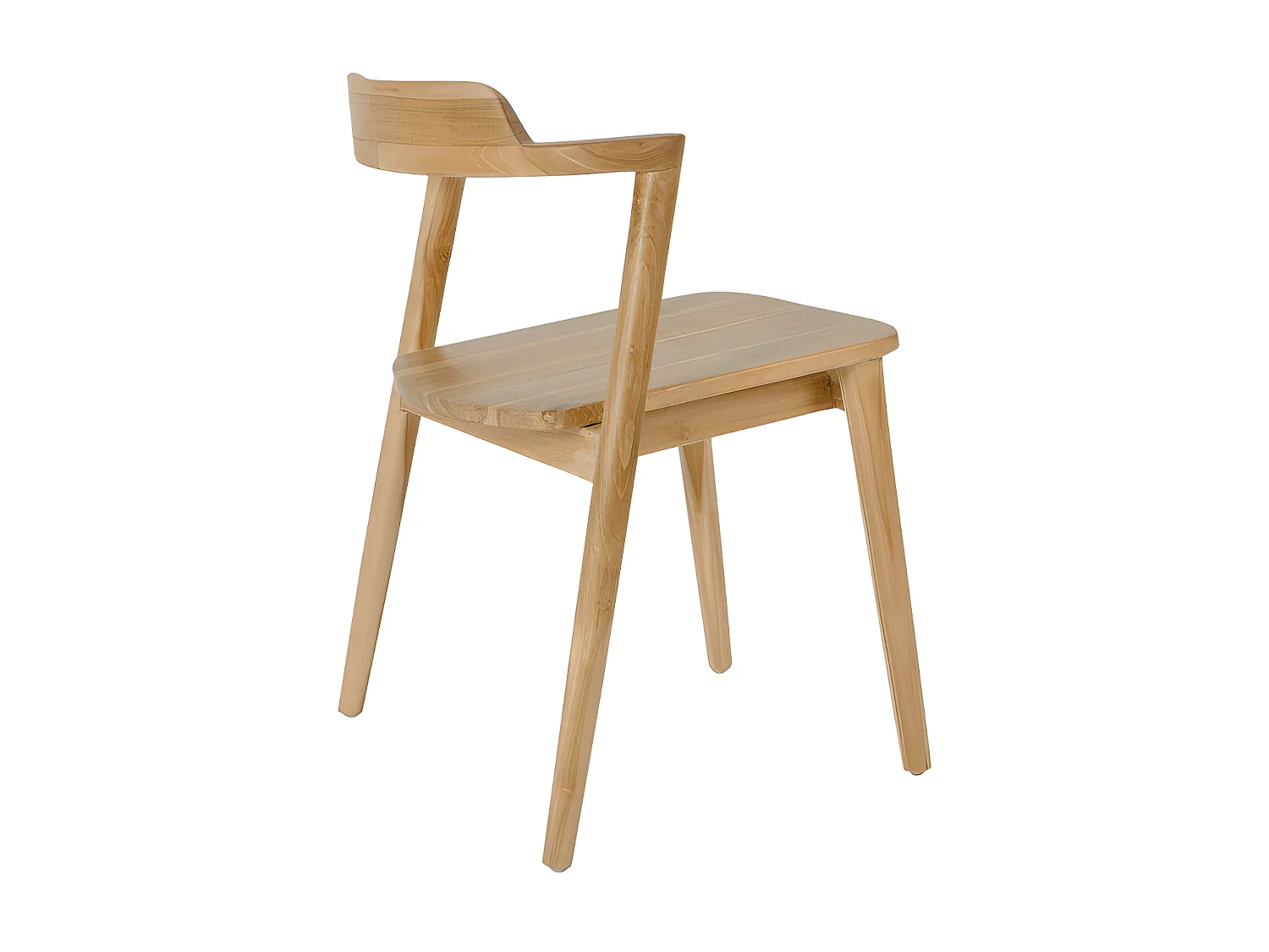 Joko - Lot de 2 chaises en teck - Bois