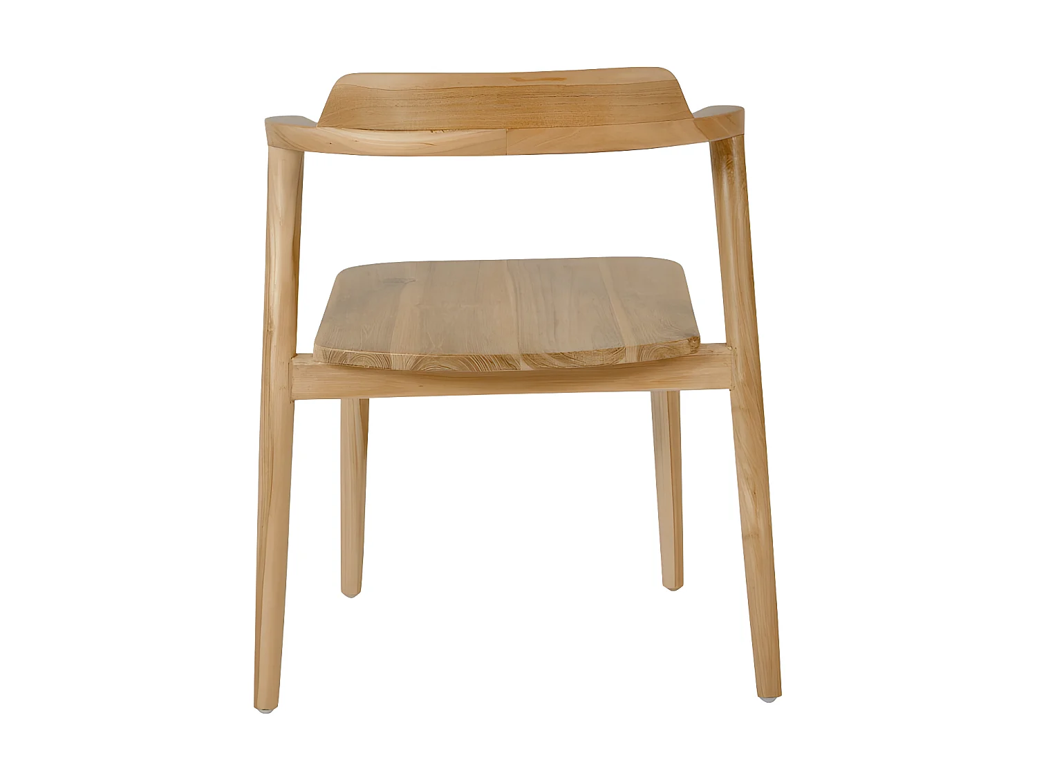 Joko - Lot de 2 chaises en teck - Bois