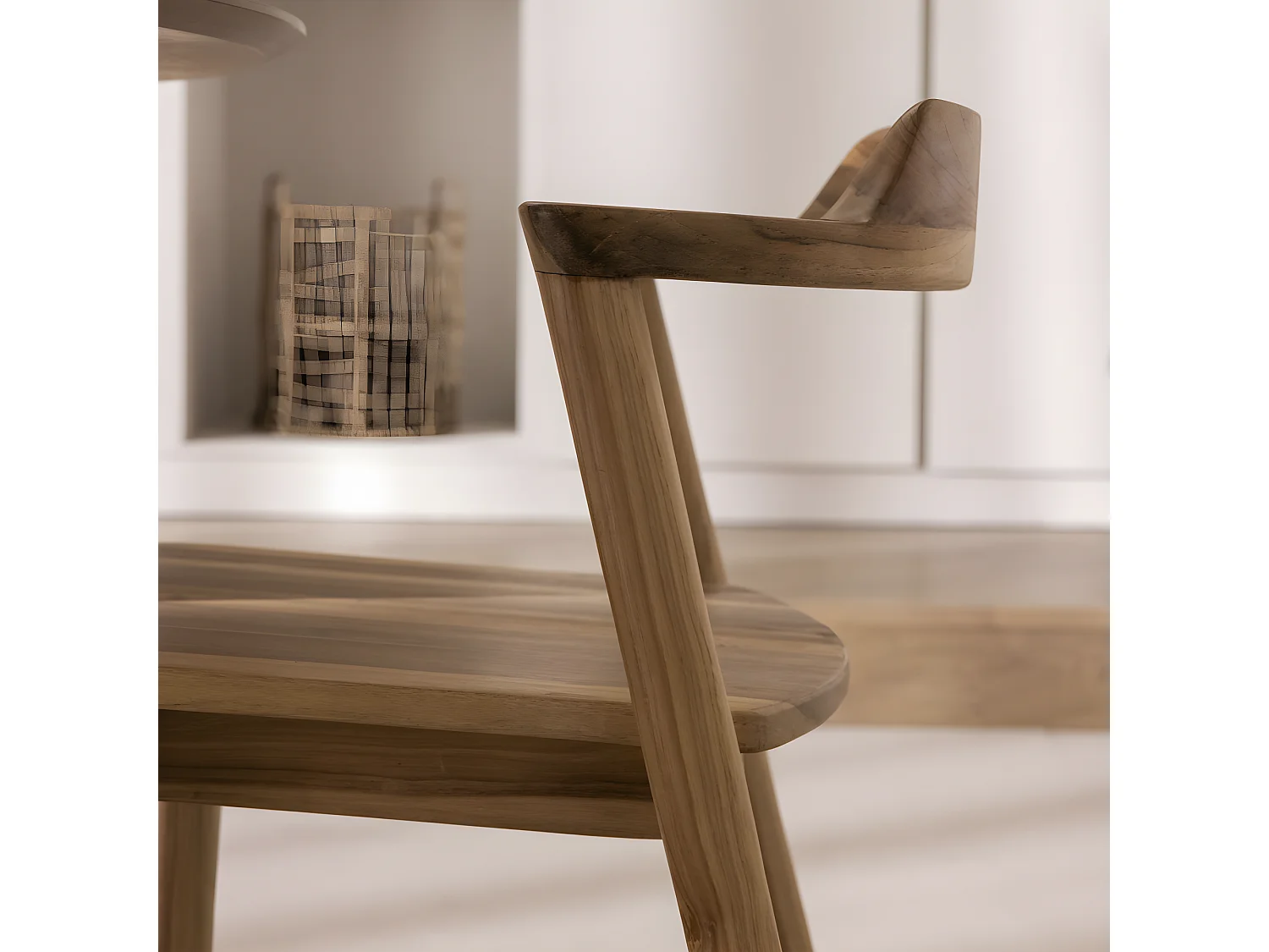 Joko - Lot de 2 chaises en teck - Bois