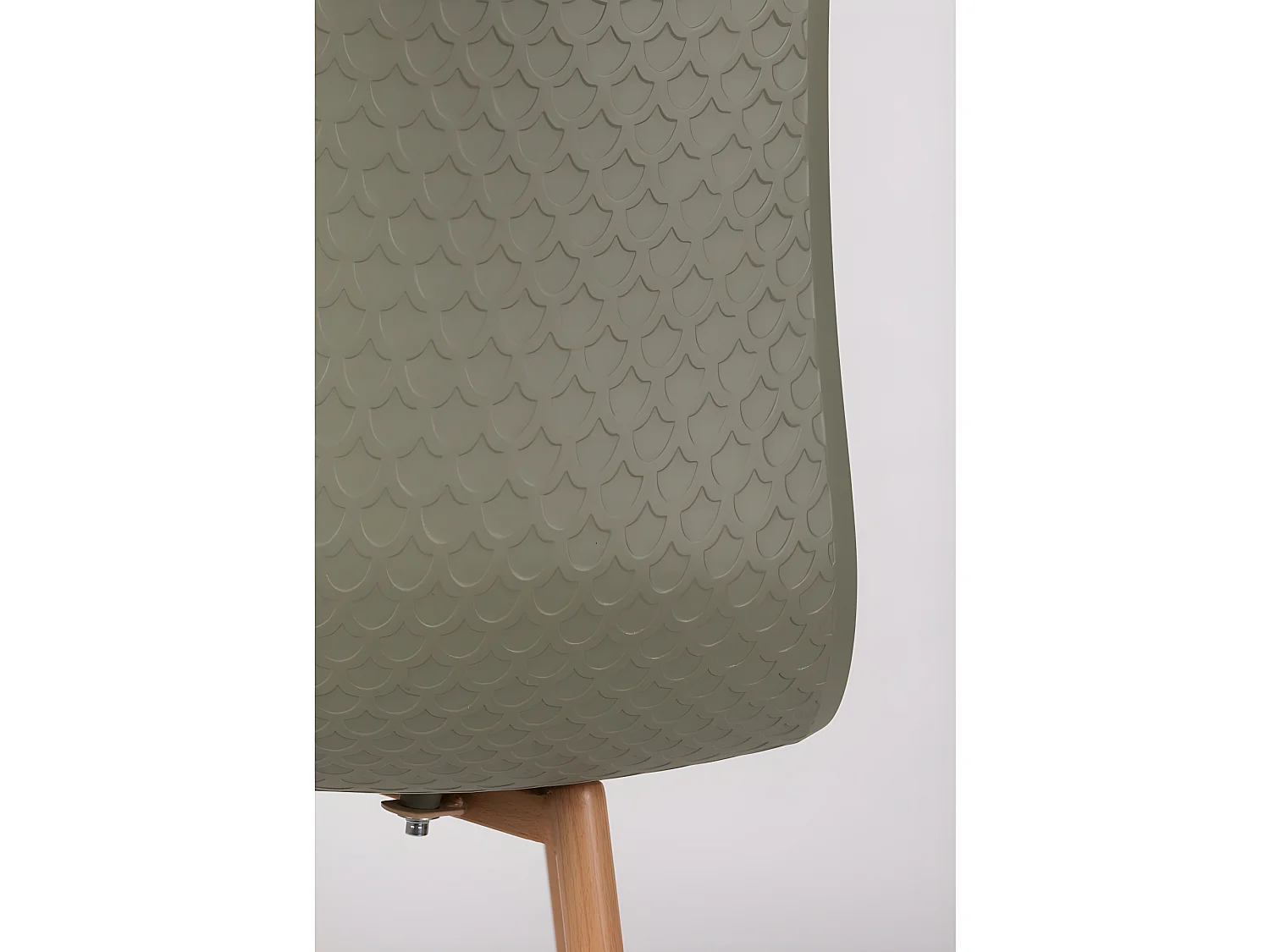 Leon - Lot de 2 chaises en résine - Vert