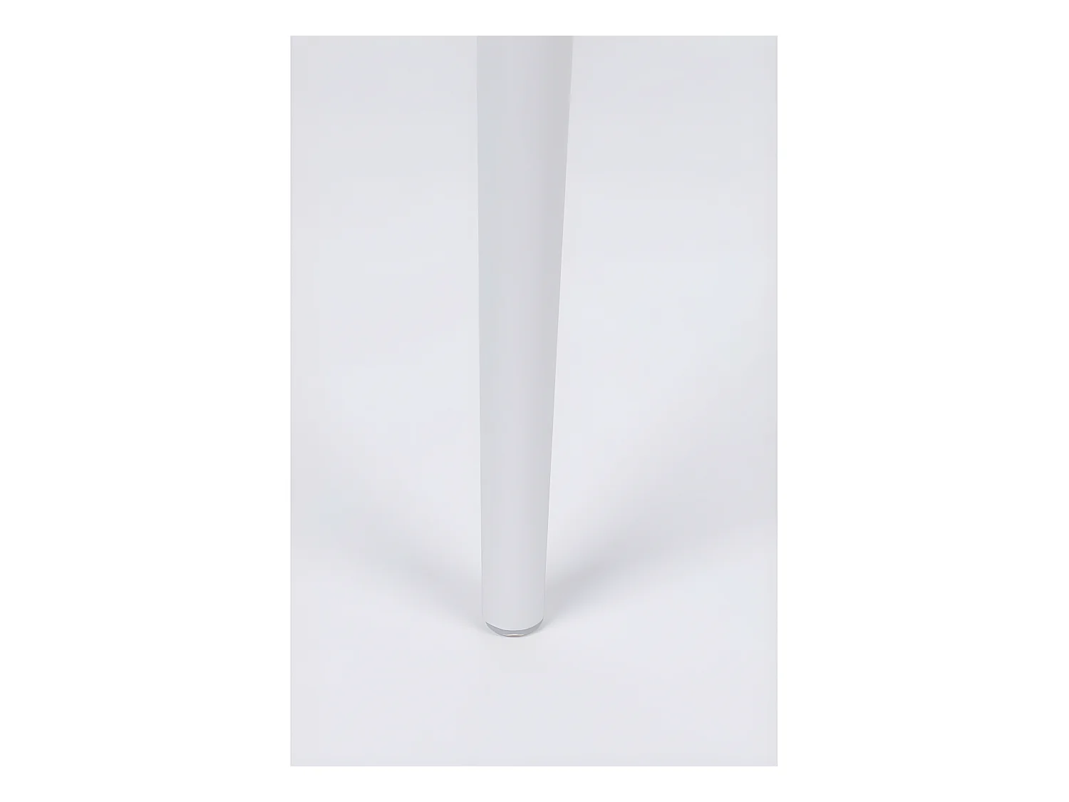 Gigi - Lot de 2 chaises en résine et métal - Blanc