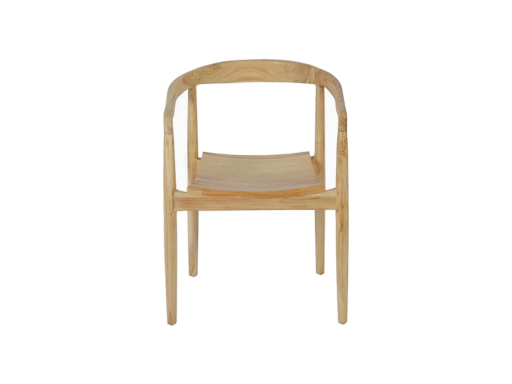 Raden - Lot de 2 fauteuils de table en teck - Bois