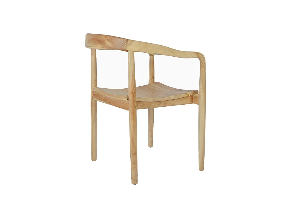 Raden - Lot de 2 fauteuils de table en teck - Bois