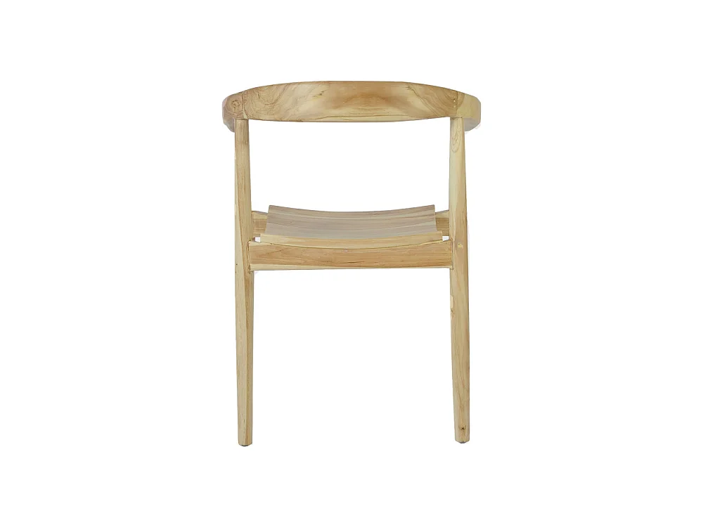 Raden - Lot de 2 fauteuils de table en teck - Bois