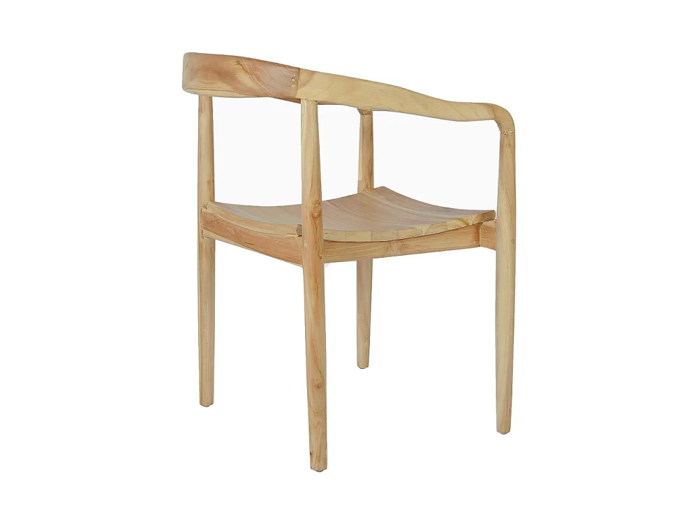 Raden - Lot de 2 fauteuils de table en teck - Bois