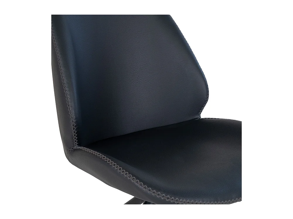 MonteCarlo Esszimmerstuhl Drehfuss schwarz.