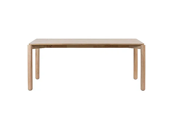 Atlas - Table à manger 8 personnes en bois - Bois clair