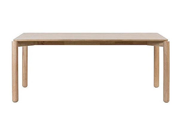 6-Sitzer-Tisch aus Naturholz 180x100 cm