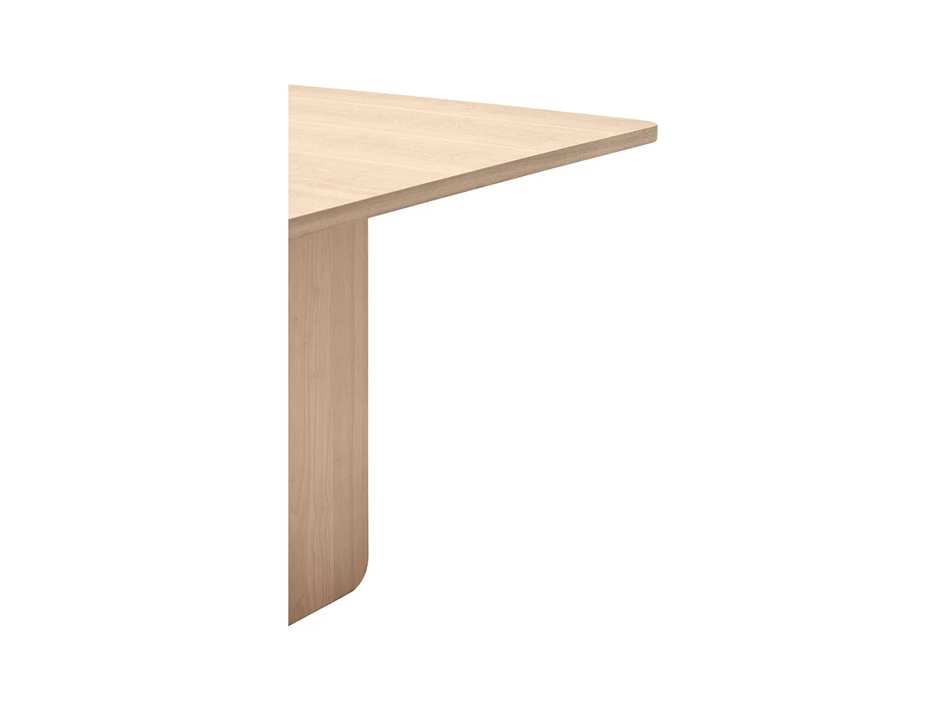 Tafel 4 plaatsen in naturel 137x137 cm