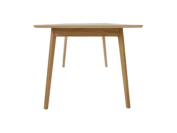 Skoll - Table à manger extensible 8 à 12 personnes 180-230x80cm - Bois clair