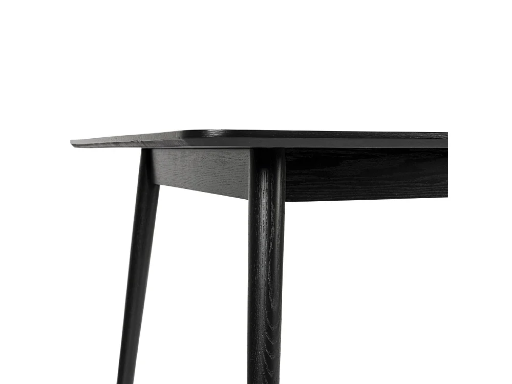 Fabio - Table à manger 8 personnes en bois - Noir