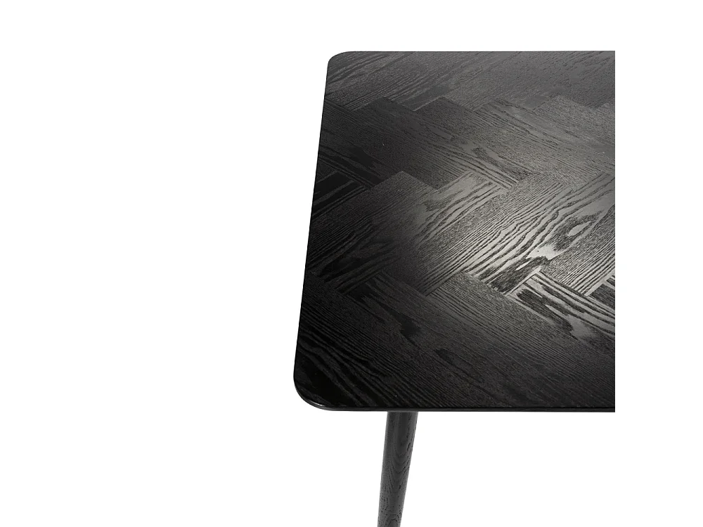 Fabio - Table à manger 8 personnes en bois - Noir