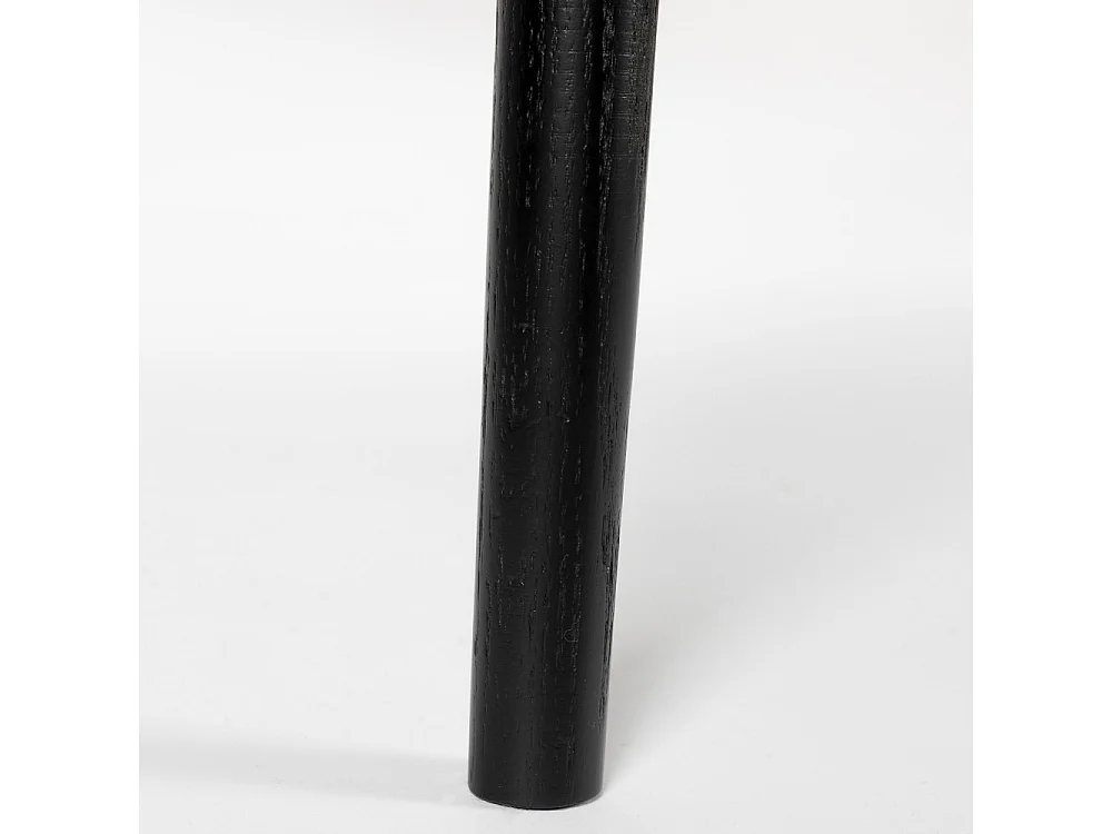 Fabio - Table à manger 8 personnes en bois - Noir