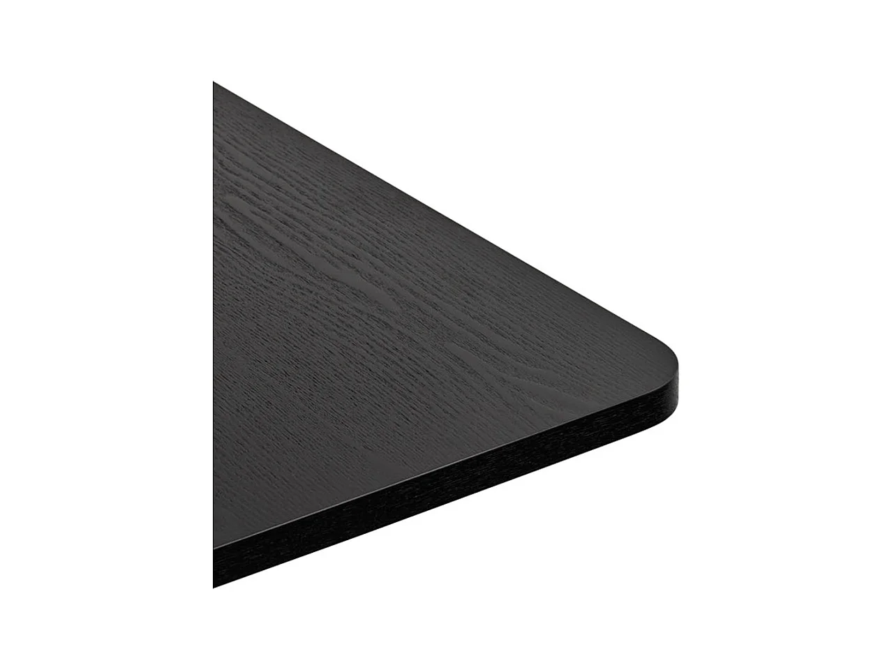 Tavolo 4 posti in legno frassino nero 137x137 cm
