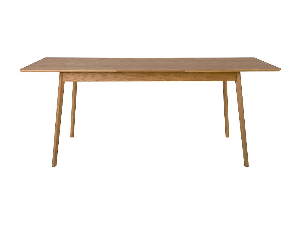 Skoll - Table à manger extensible 4 à 8 personnes 150-200x80cm - Bois clair