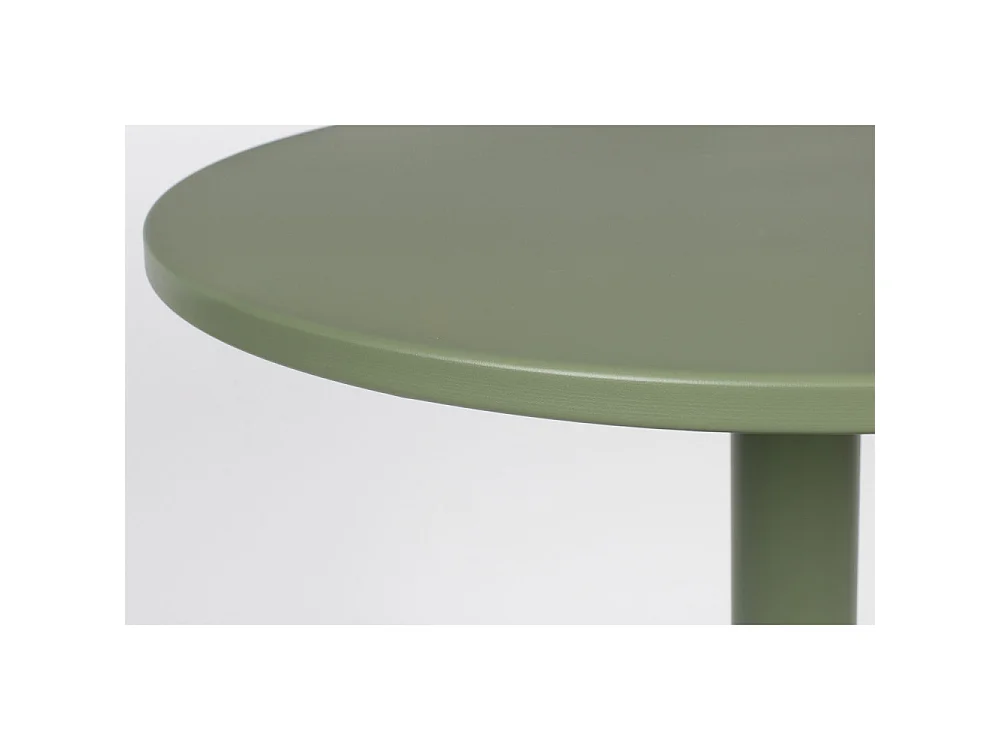 Metsu - Table de bistrot ronde - Couleur - Vert kaki