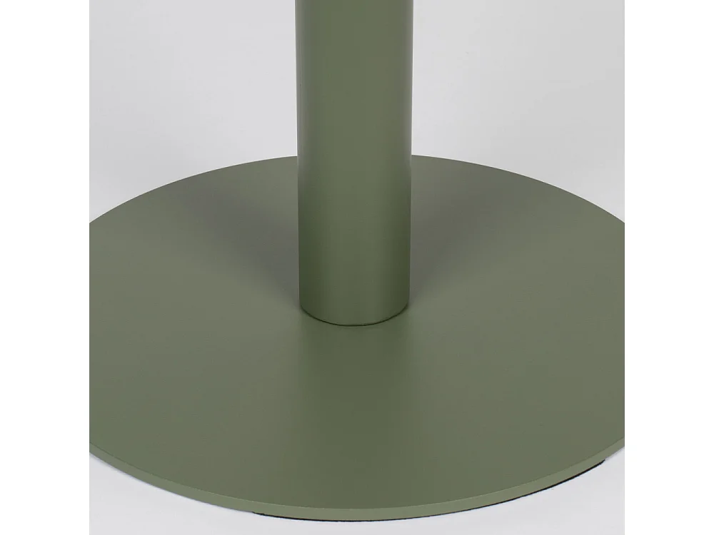 Metsu - Table de bistrot ronde - Couleur - Vert kaki