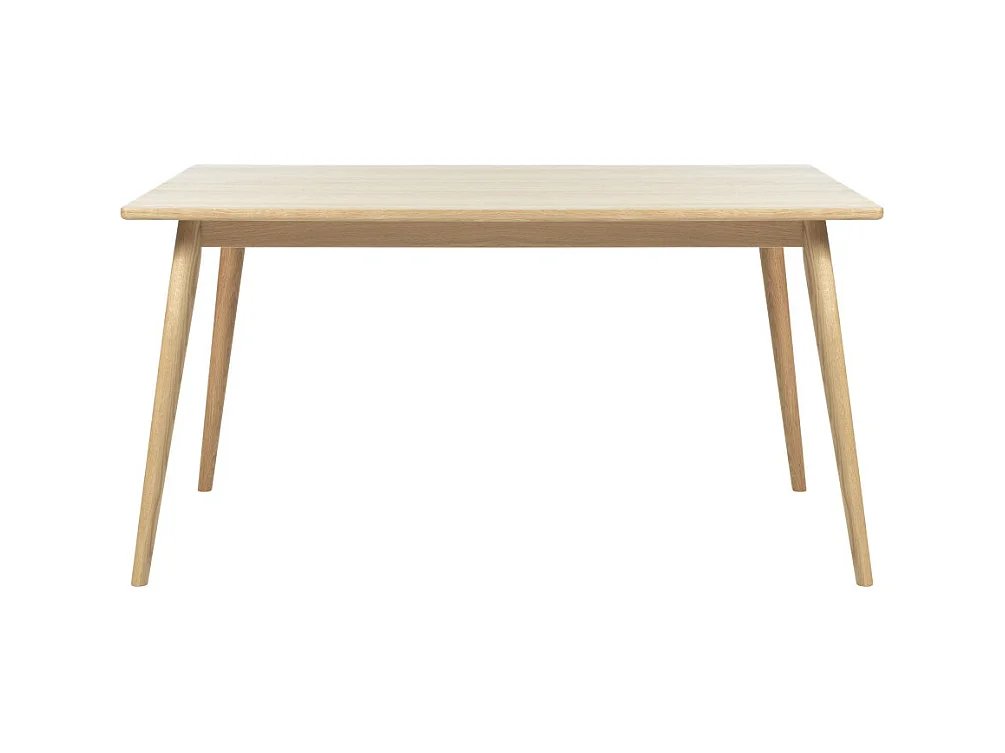 Kiyo - Table à manger extensible 4 à 10 personnes en bois 150-240x90cm - Bois clair