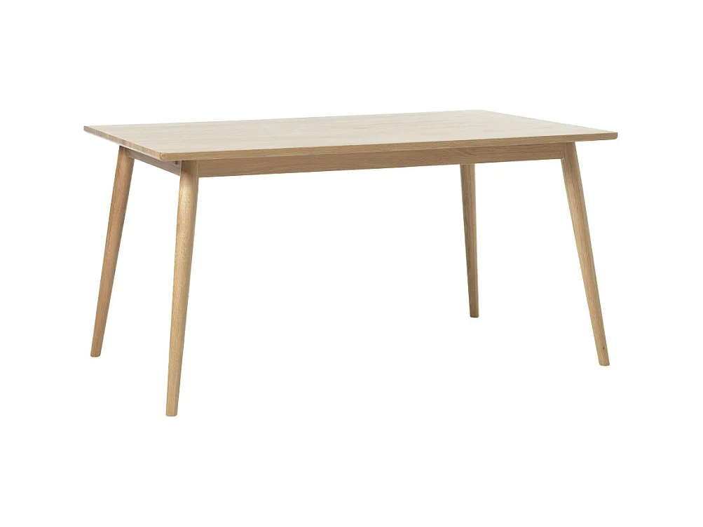 Kiyo - Table à manger extensible 4 à 10 personnes en bois 150-240x90cm - Bois clair