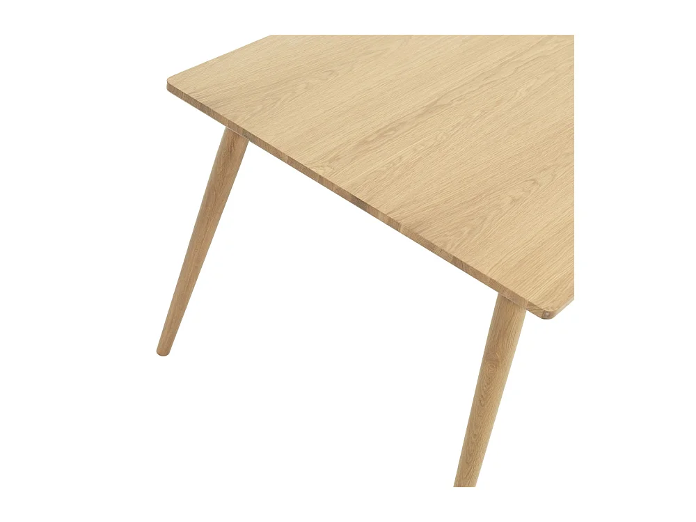 Kiyo - Table à manger extensible 4 à 10 personnes en bois 150-240x90cm - Bois clair