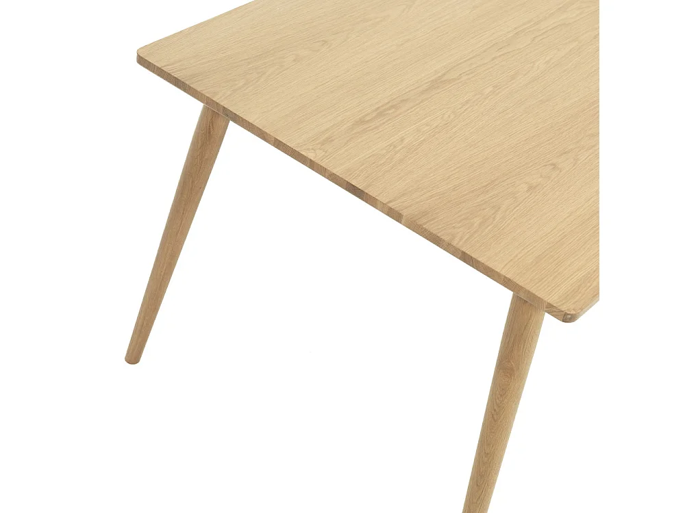 Kiyo - Table à manger extensible 4 à 10 personnes en bois 150-240x90cm - Bois clair