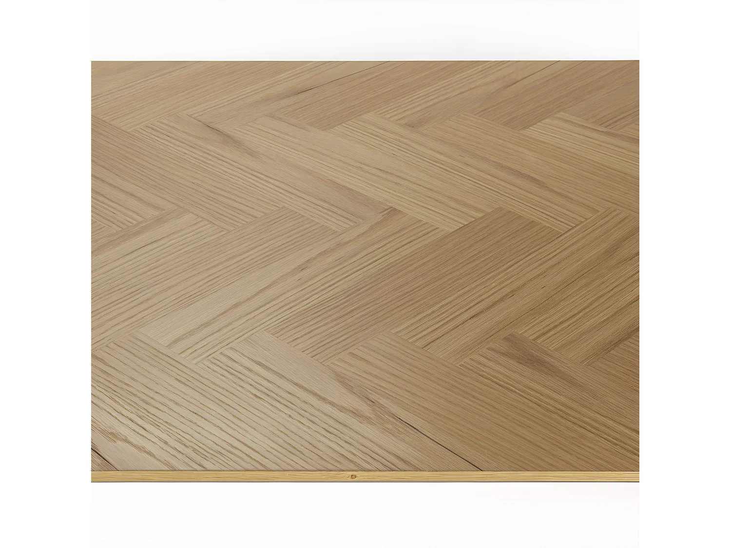 Fabio - Table à manger 6 personnes en bois - Bois clair