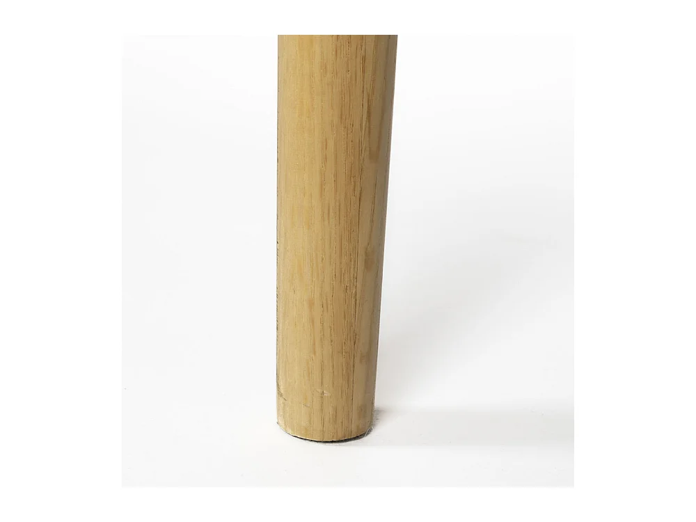 Fabio - Table à manger 8 personnes en bois - Bois clair