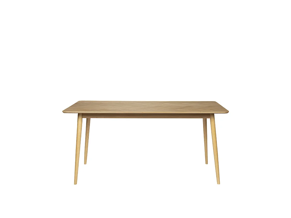 Fabio - Table à manger 8 personnes en bois - Bois clair