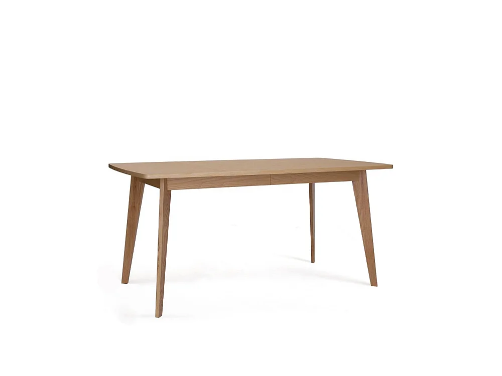 Kensal - Table à manger extensible 4 à 6 personnes 160-200x90cm bois - Bois clair
