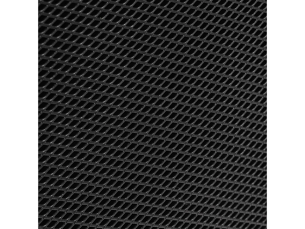 Abel - Buffet 2 portes, 2 niches en métal L100cm : Couleur - Noir