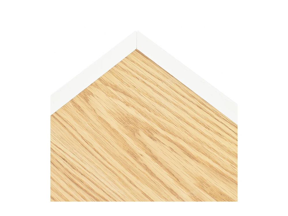 Arista - Buffet en bois 4 portes 3 tiroirs L165cm : Couleur - Blanc