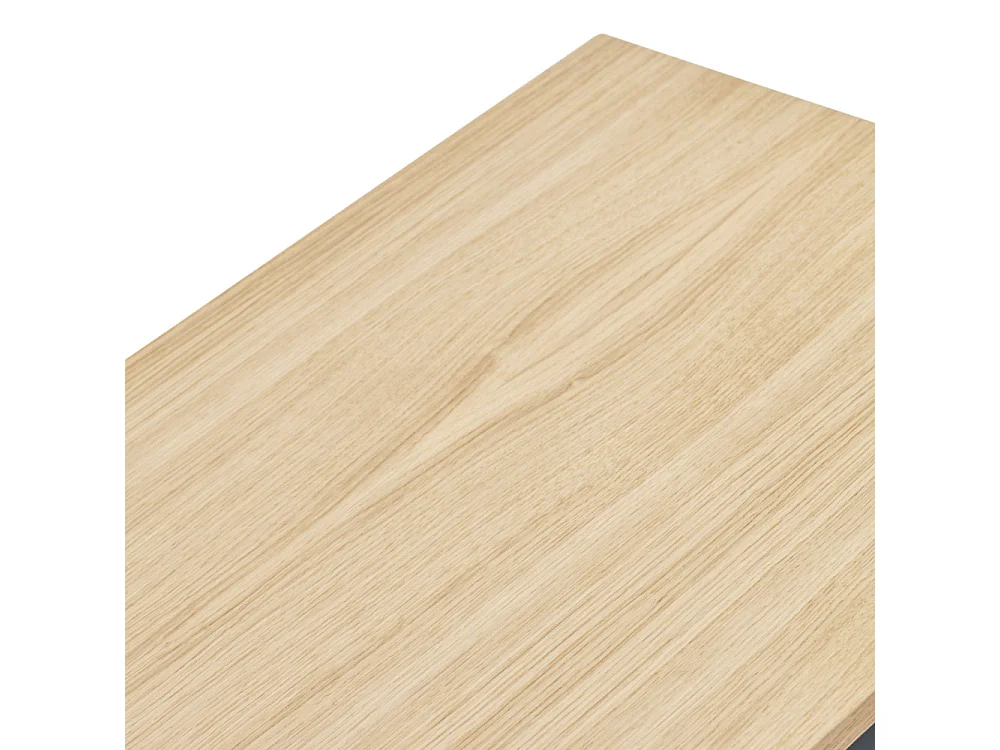 Yoko - Buffet 2 portes 3 tiroirs en bois L180cm : Couleur - Gris anthracite