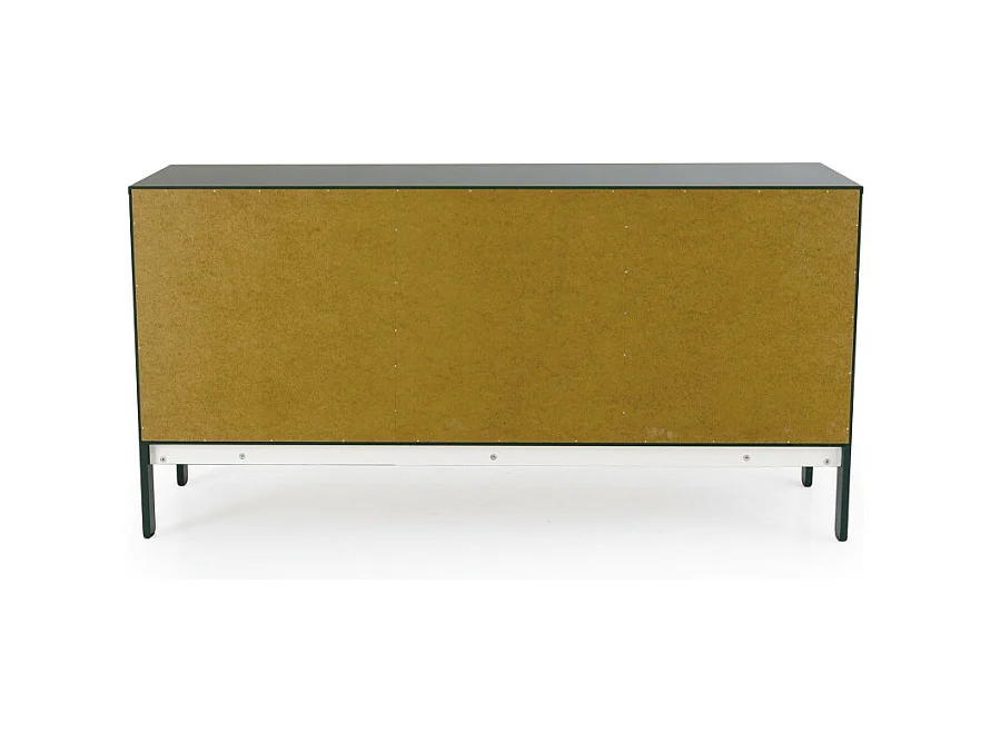 Uno - Buffet en bois 2 portes 3 tiroirs L171cm : Couleur - Vert kaki
