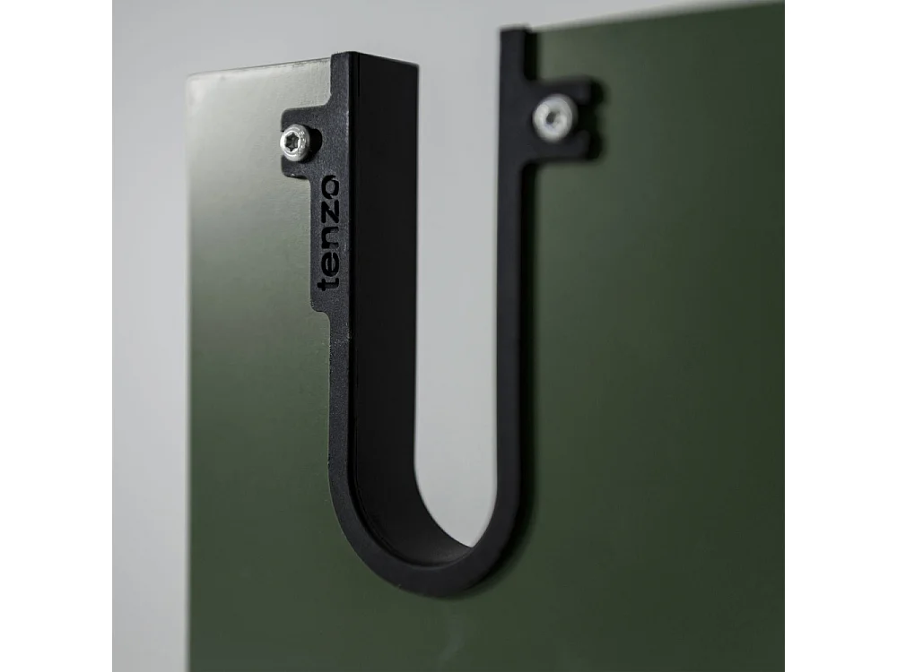 Uno - Buffet en bois 2 portes 3 tiroirs L171cm : Couleur - Vert kaki